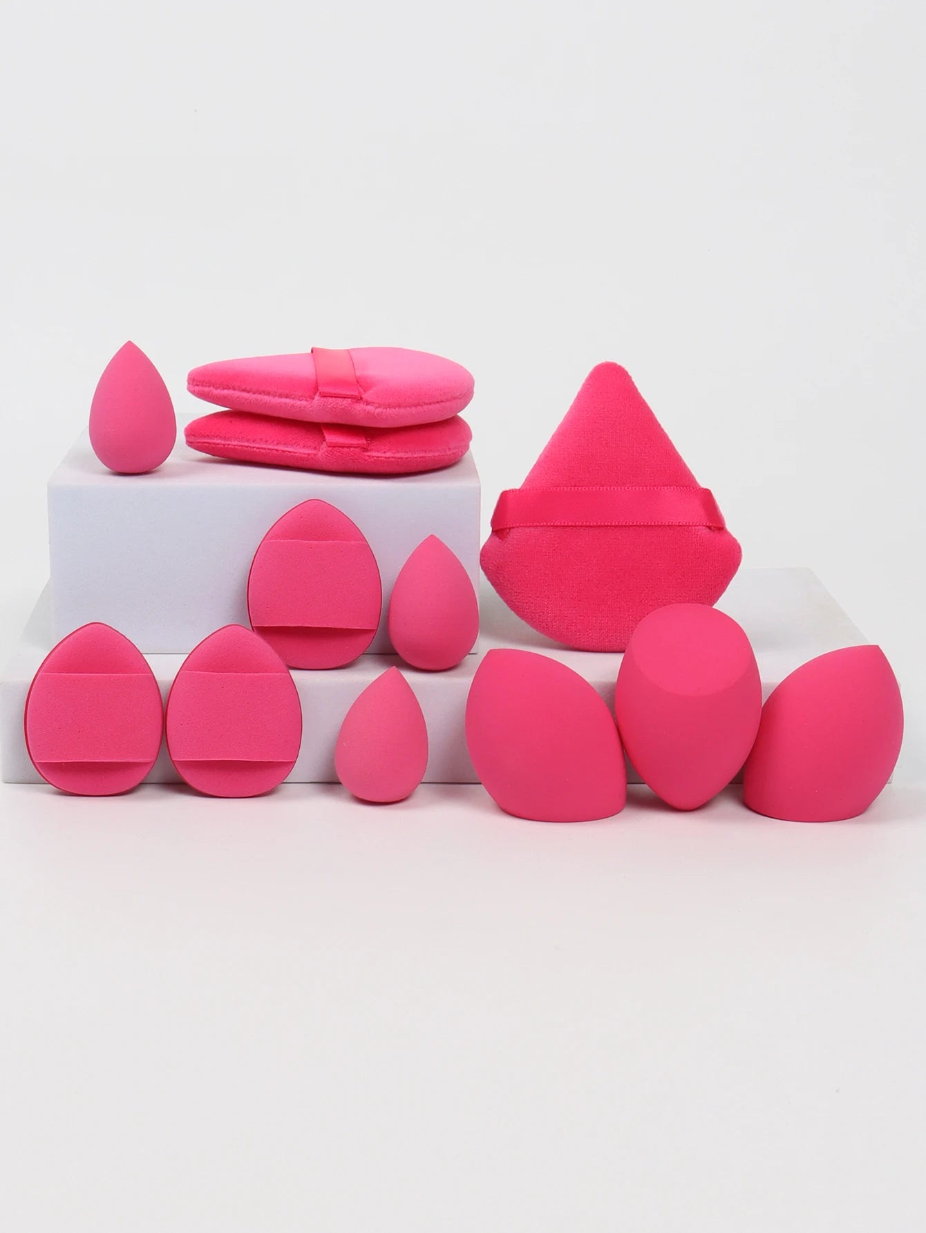 12-Piece Makeup Sponge & Puff Set