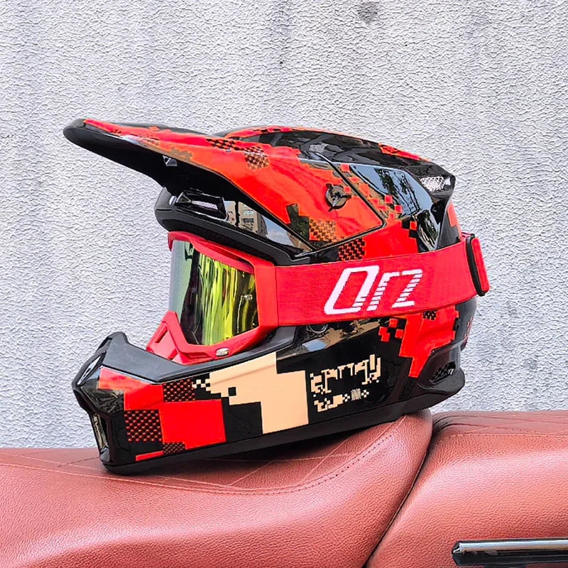 Off road racing motorcycle helmet bicycle speed drop DH full helmet rally off-road helmet