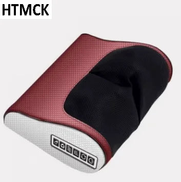 Multifunctional Neck & Shoulder Massage Cushion, Kneading Massage with Warm Compress for Home Daily Relaxation