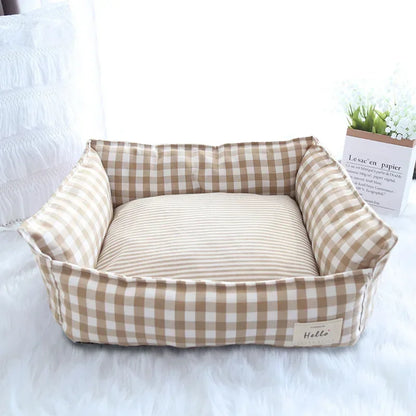 Bed For Dog Cats Puppy House Kennel For Indoor Dogs Small Medium Cat Pet Sofa Sleeping Bed Furniture Pet Supplies Accessories - Urbizia