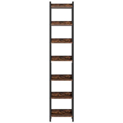 Tribesigns 78.7 Inch Extra Tall Narrow Bookshelf, 7 Tier Skinny Bookcase for Small Spaces, Freestanding Display Shelves