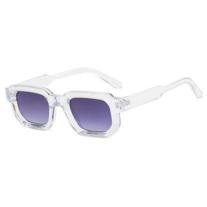 Men Vintage Rectangle pc Frame Sunglasses Fashion Retro Sun Glasses Luxury Brand Design Shades Eyewear Women Goggles