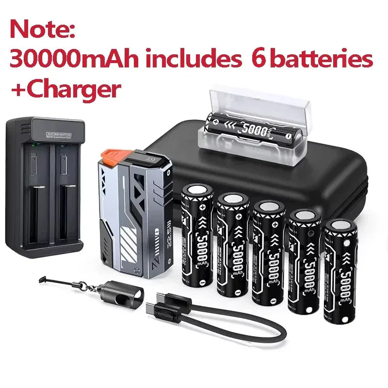 Vyvylabs 10000-50000mAh Detachable Power Bank 22.5W Fast Charger External Battery Removable Replaceable Battery For Mobile Phone