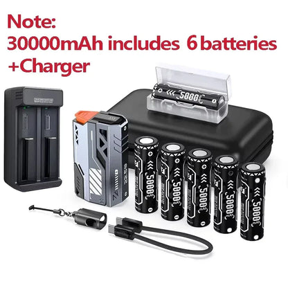 Vyvylabs 10000-50000mAh Detachable Power Bank 22.5W Fast Charger External Battery Removable Replaceable Battery For Mobile Phone