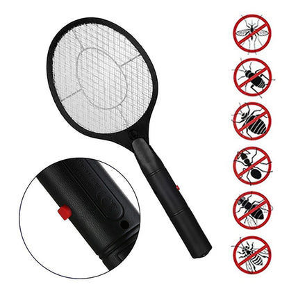 Electric Fly Insect Bug Zapper Bat Handheld Insect Fly Swatter Racket Portable Mosquitos Killer Pest Control For Bedroom Insects