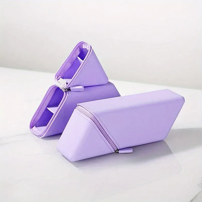 Foldable Silicone Pen Holder-Large Capacity Expandable Pencil Cup for Desk, Study & Office, Portable Gift for Students/Teachers - Urbizia