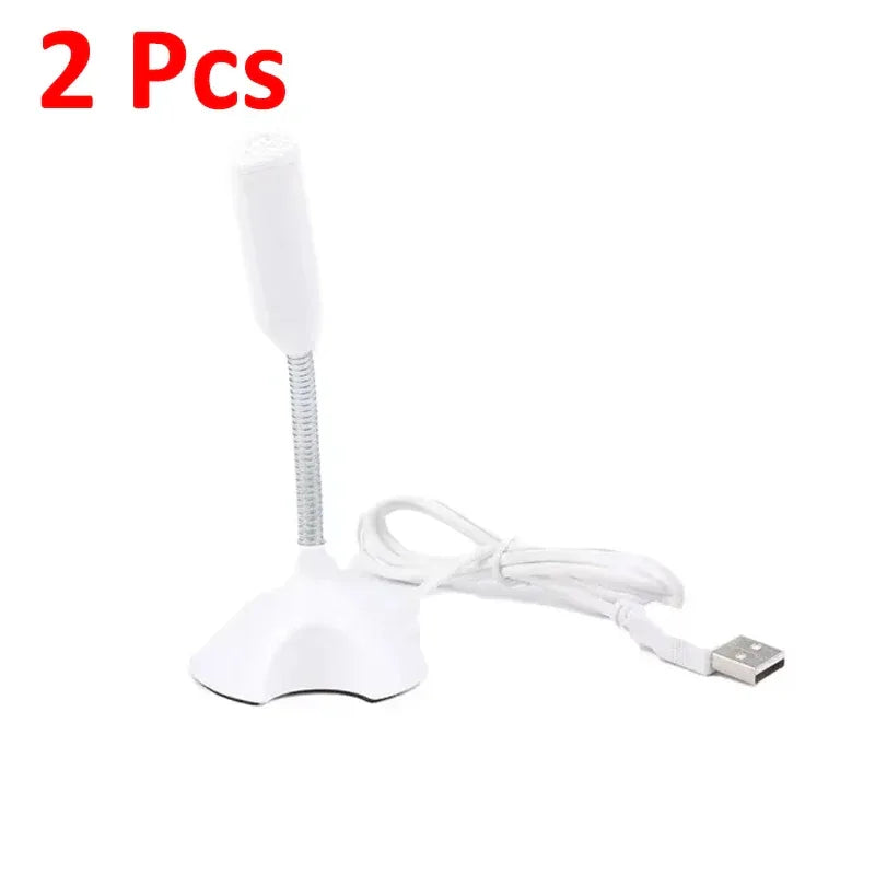 USB Condenser Microphone with Stand for PC Gaming & Streaming