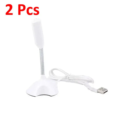 USB Condenser Microphone with Stand for PC Gaming & Streaming