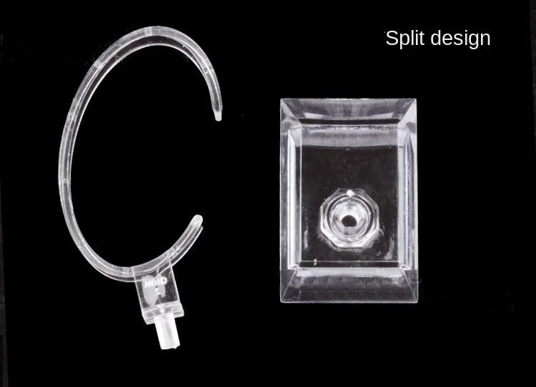 Wholesale transparent watch display rack C-ring transparent bracket counter display rack watch bracelet display props