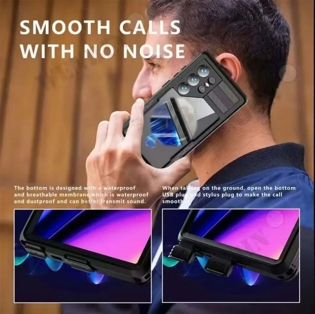Case For Samsung Galaxy S26 S25 Ultra S24 S23 Plus IP68 Waterproof 360 Magsafe Cover Capa Fundas