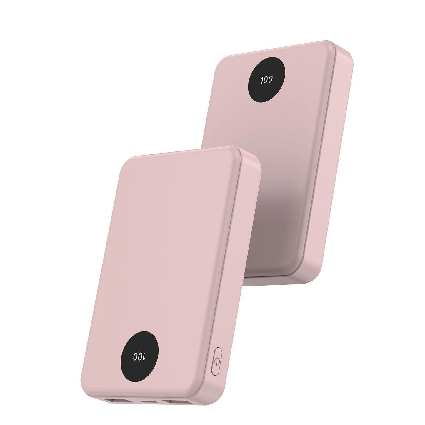 Portable Charger 10000mAh Power Bank, Dual USB Output & USB-C Input Output, Digital Screen Display External Battery for Cell Pho