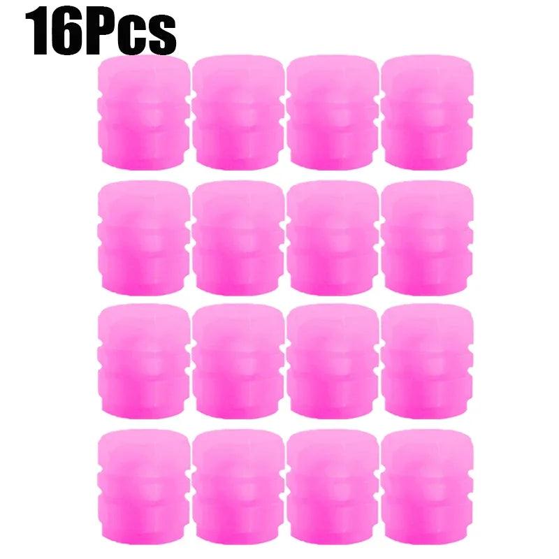 Luminous Fluorescent Car Tire Valve Stem Caps