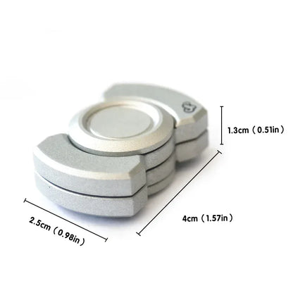 Metal Magnetic Slider Fidget Push Card Toy for Stress Relief