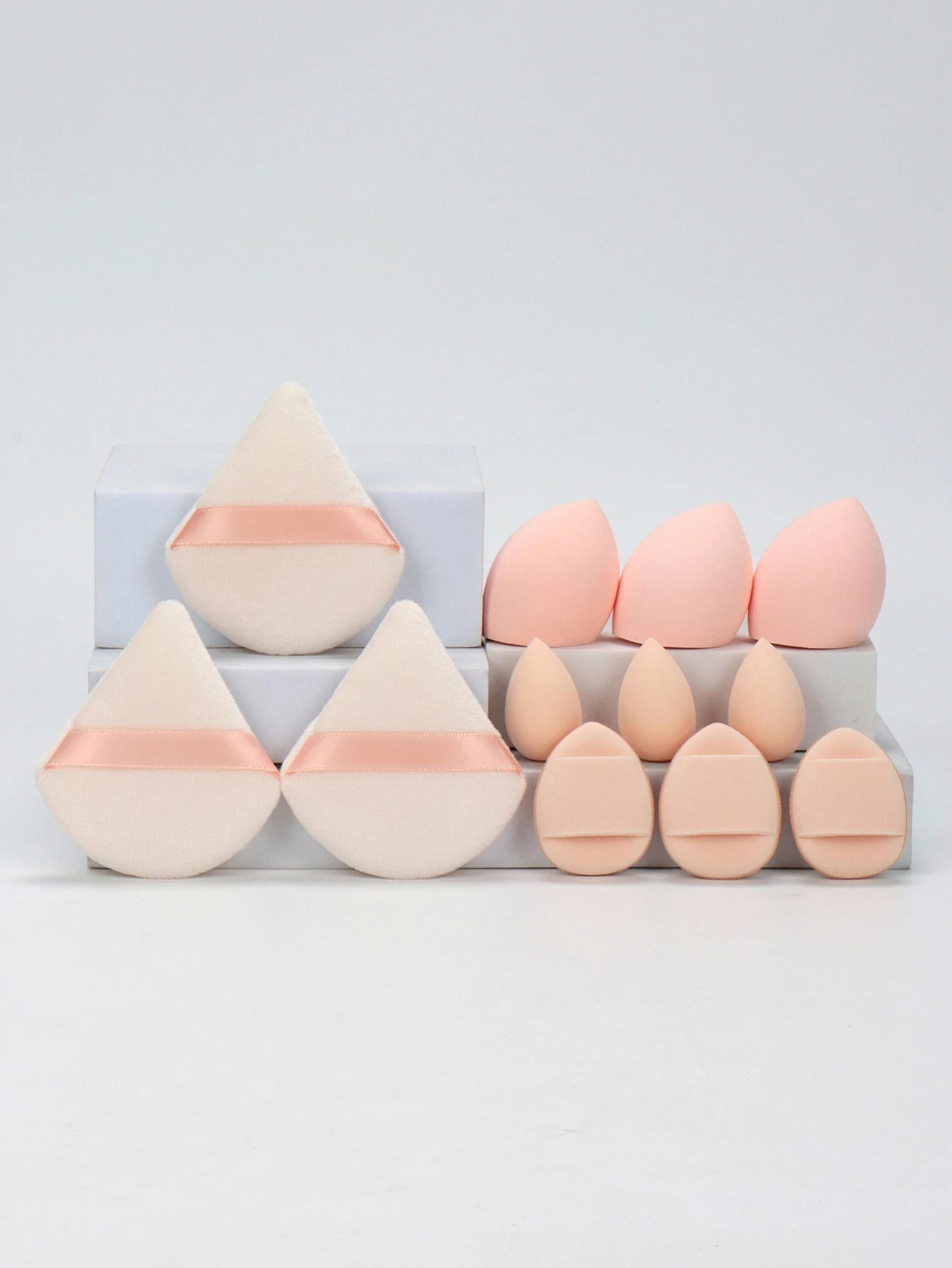 12-Piece Makeup Sponge & Puff Set