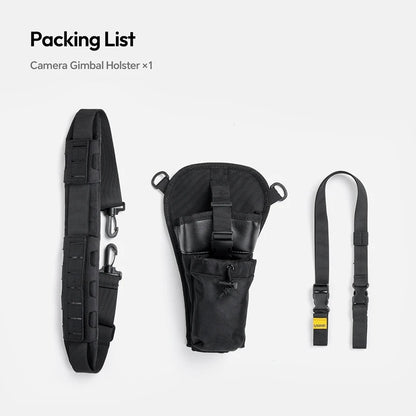 Ulanzi CB01 Camera Gimbal Holster for RS 3 Mini / RS 3 / RS 4 Mini / RS 4 Pro Stabilizer Expandable Shoulder Strap