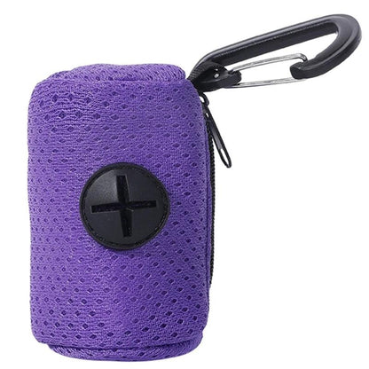 Mesh Dog Poop Bag Dispenser with Clip