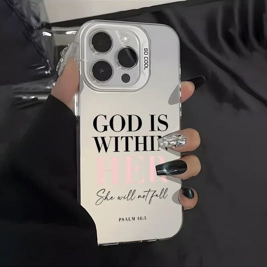 Electroplated TPU Pattern Case for iPhone