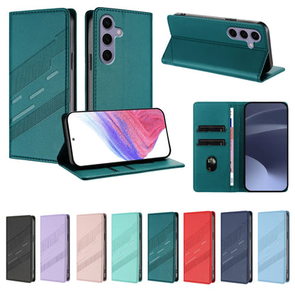 Magnetic Leather Wallet Case for Samsung Galaxy S26 S25 S24 S23 S22 S21 S20 Ultra Plus FE Phone Flip Cover Bussiness Card Holder