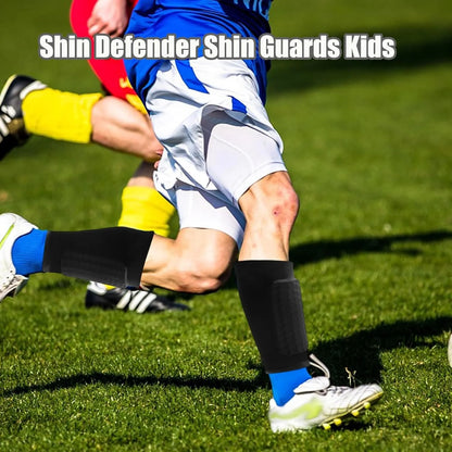 1Pcs Soccer Shin Guards Pads for Youth Adult, Shin Defender Shin Guards Kids, Calf Compression Sleeve with Honeycomb Pads