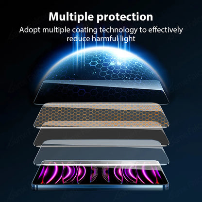 Tempered Glass For iPad 10th 9th Generation A16 Pro 12.9 11 13 2025 Screen Protector For ipad Air 4 5 Mini 6 7 7th 8th 10.2 Film