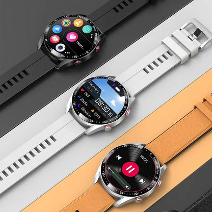 ECG+PPG Bluetooth Call Smart Watch Men Laser Health Blood Pressure Fitnes Sports Watches Man Sports Waterproof Smartwatch+Box - Urbizia