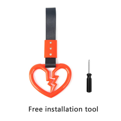 JDM Auto Accessories Cat Tsurikawa Ring Handle Hand Strap Loops Bumper Bus Car Drift Charm Warning Tag