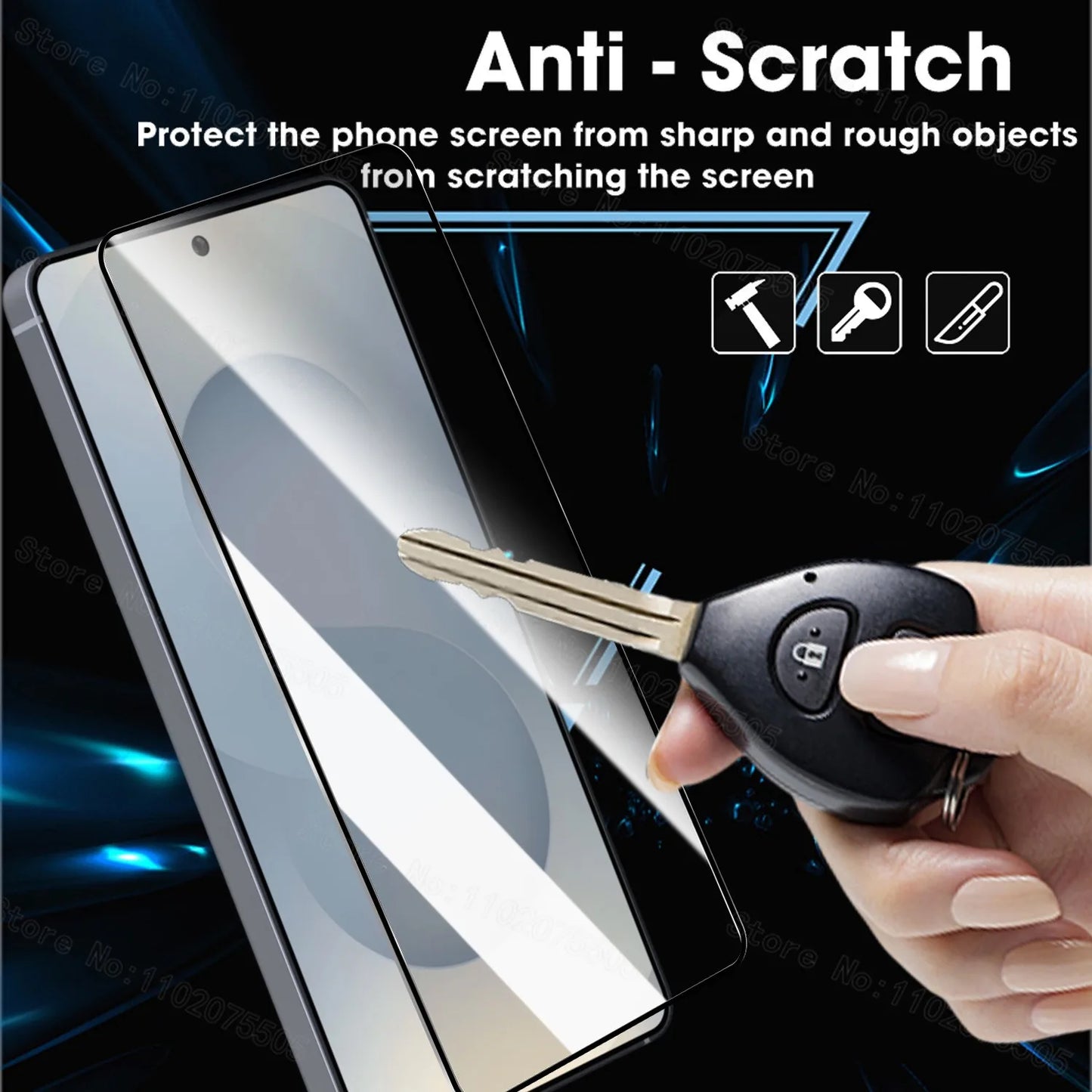 4 Pack Screen Protector for Samsung Galaxy S26 Ultra/S26 Plus/S26/S25/S24/S23/S22/S21 A56 A36 A26, 9H HD Clear Bubble-Free Glass