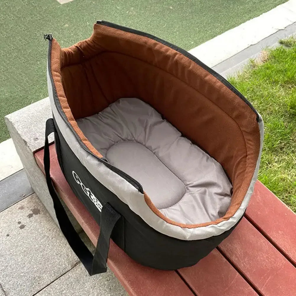 Pet Bag Soft-Sided Adjustable Fabric Interior Pad Carrier Tote for Pet Cat Carrier Outgoing Travel Breathable Pets Handbag - Urbizia