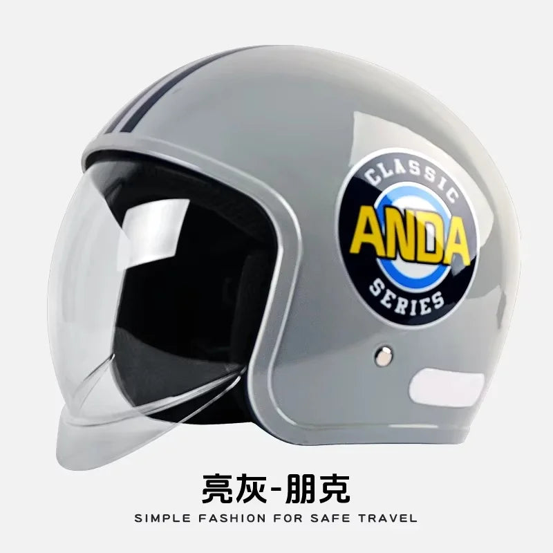 GB Certified Electric Vehicle Helmet for Men and Women All-season Universal Electric Vehicle Safety Helmet Motorcycles Winter