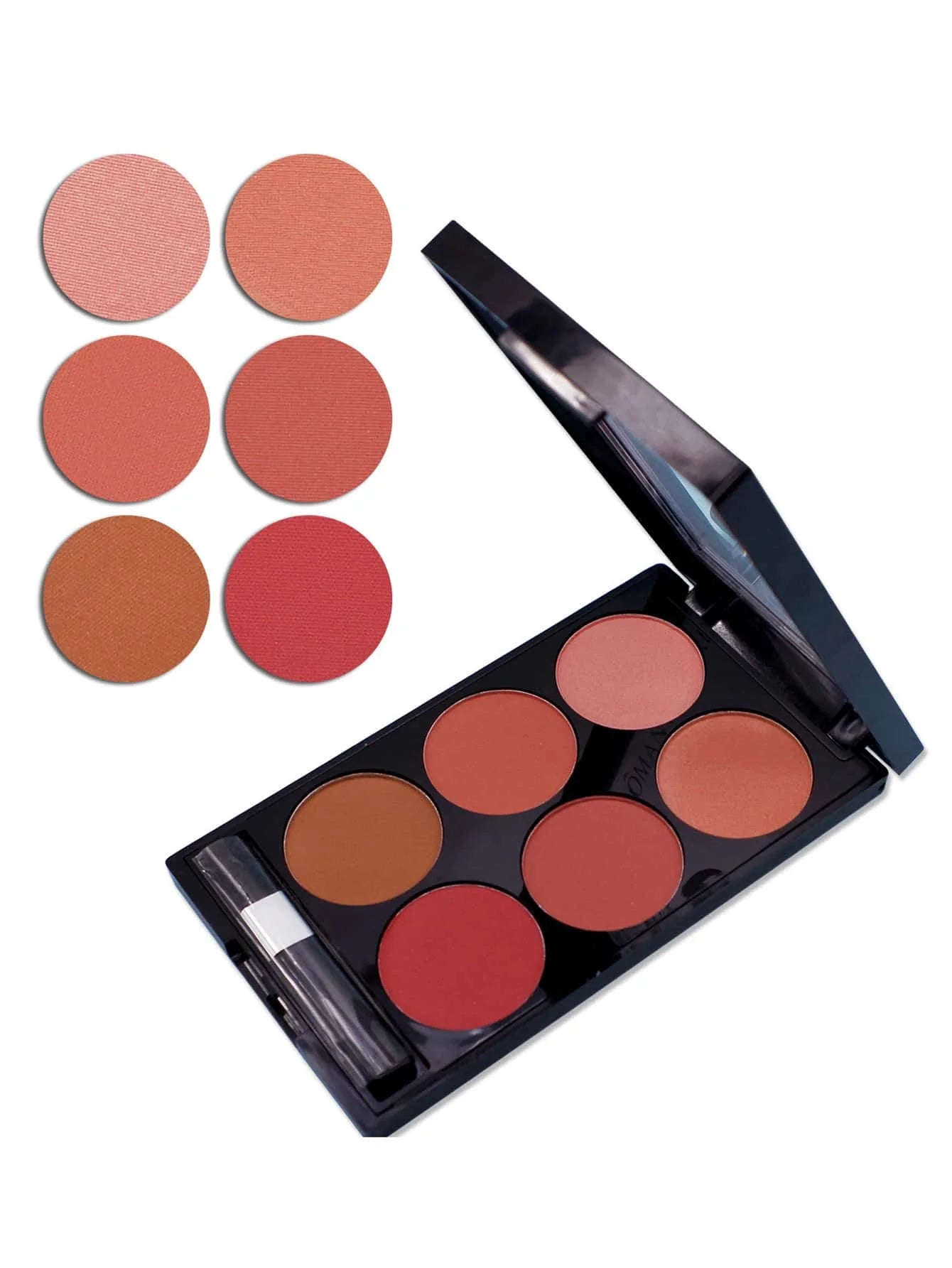 6-Color Blush & Contour Palette