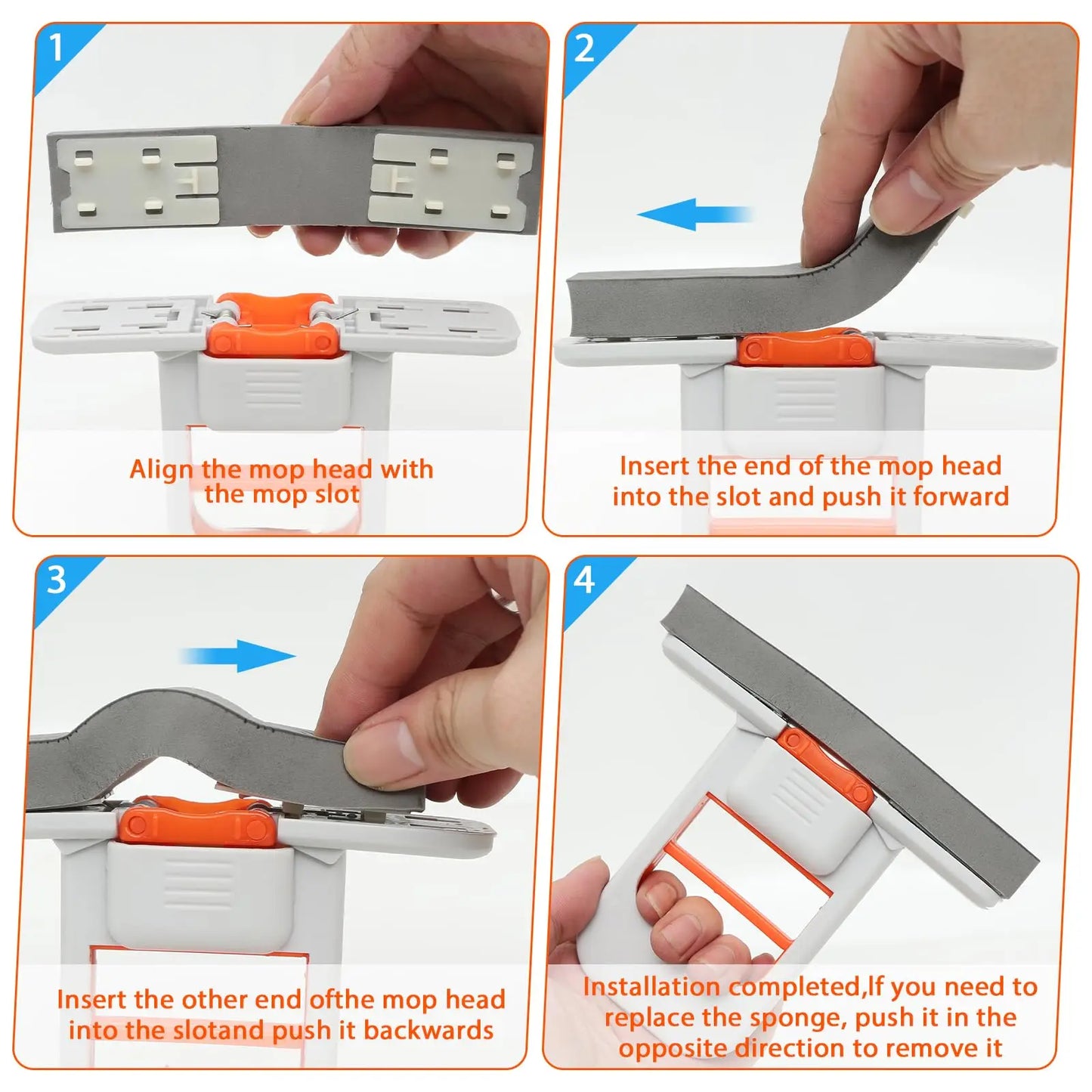 4pcs/set Handheld Mini Squeegee Sponge Cleaning Brush, Portable Multi Purpose Small Cleaner for Kitchen Counter, Sink, Window, Bathroom Tile, Stove Top