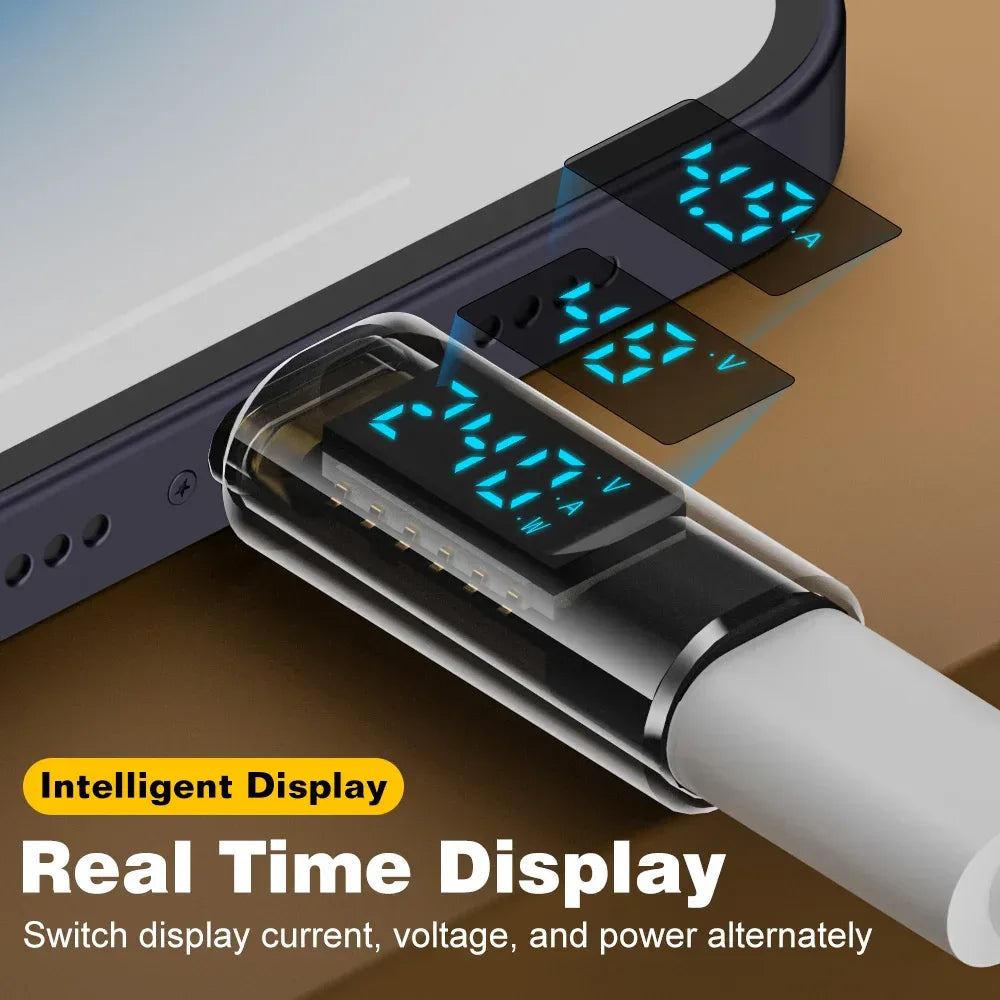 USB4 Type-C 40Gbps Adapter with Digital Display 240W 8K