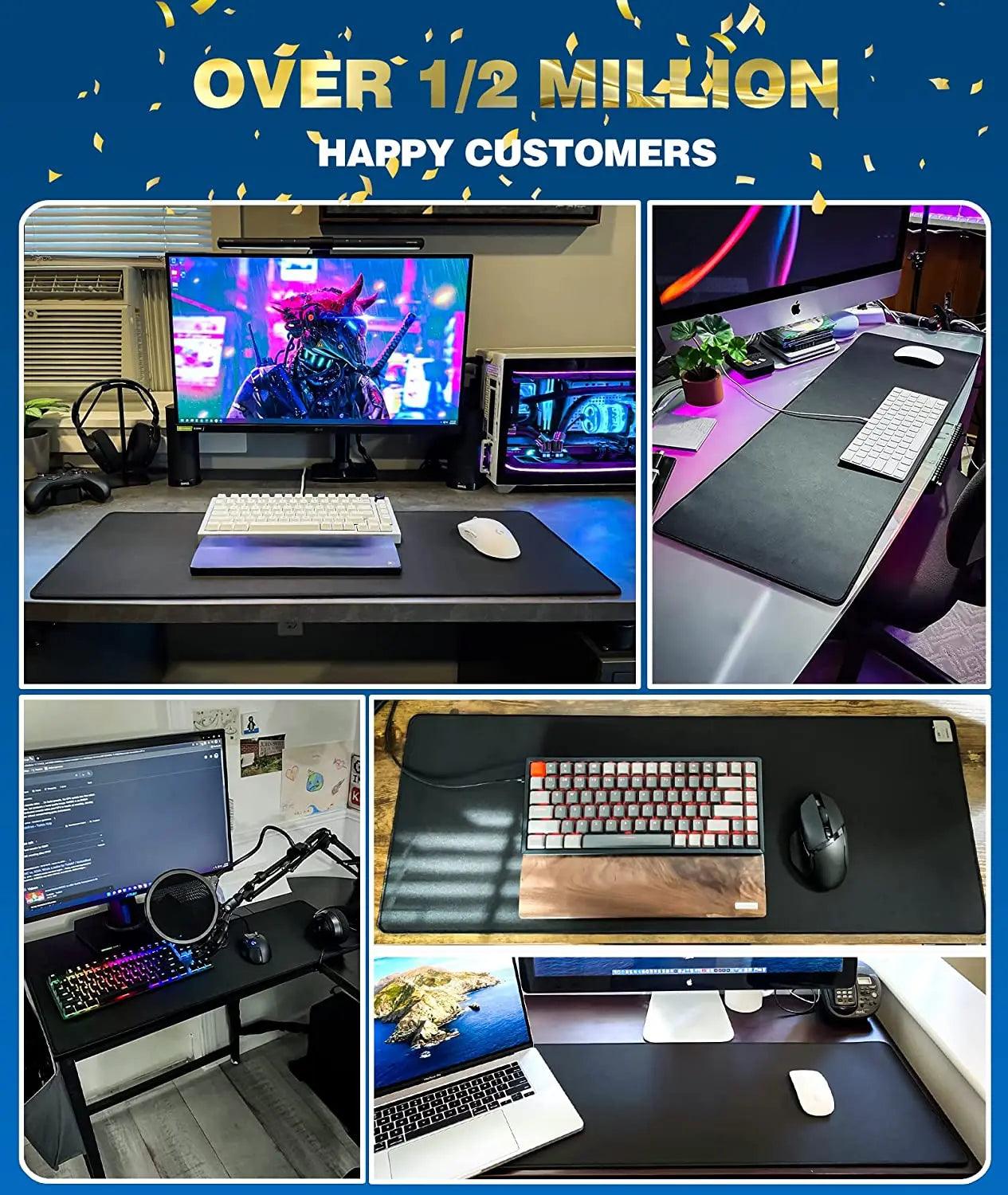 XXL Extended Gaming Mouse Pad 900×400mm Desk Mat