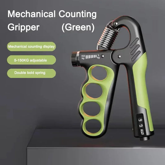 Adjustable Grip Strength Trainer – 5–150KG Hand & Wrist Exerciser - Urbizia