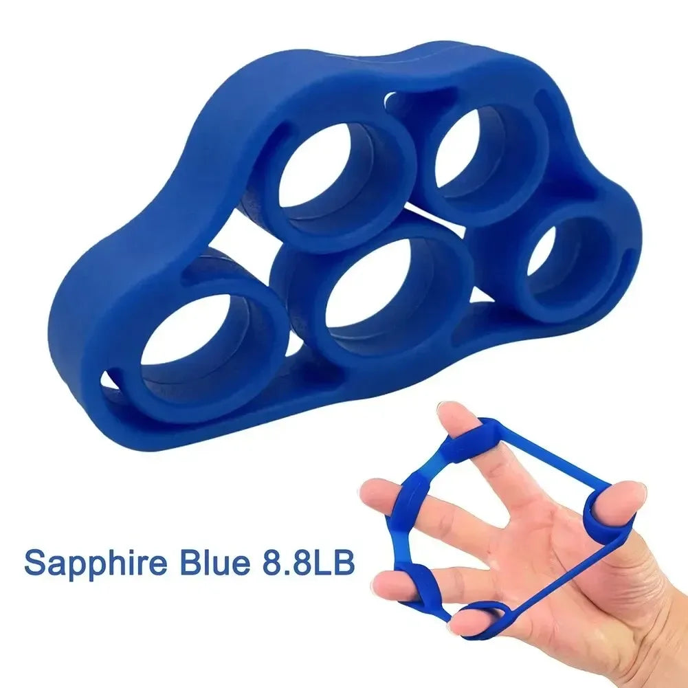 Silicone Five-Finger Training Hand Expanders Exerciser Wrist Stretcher Finger Gripper Expander Strength Rehabilitation Tensioner - Urbizia