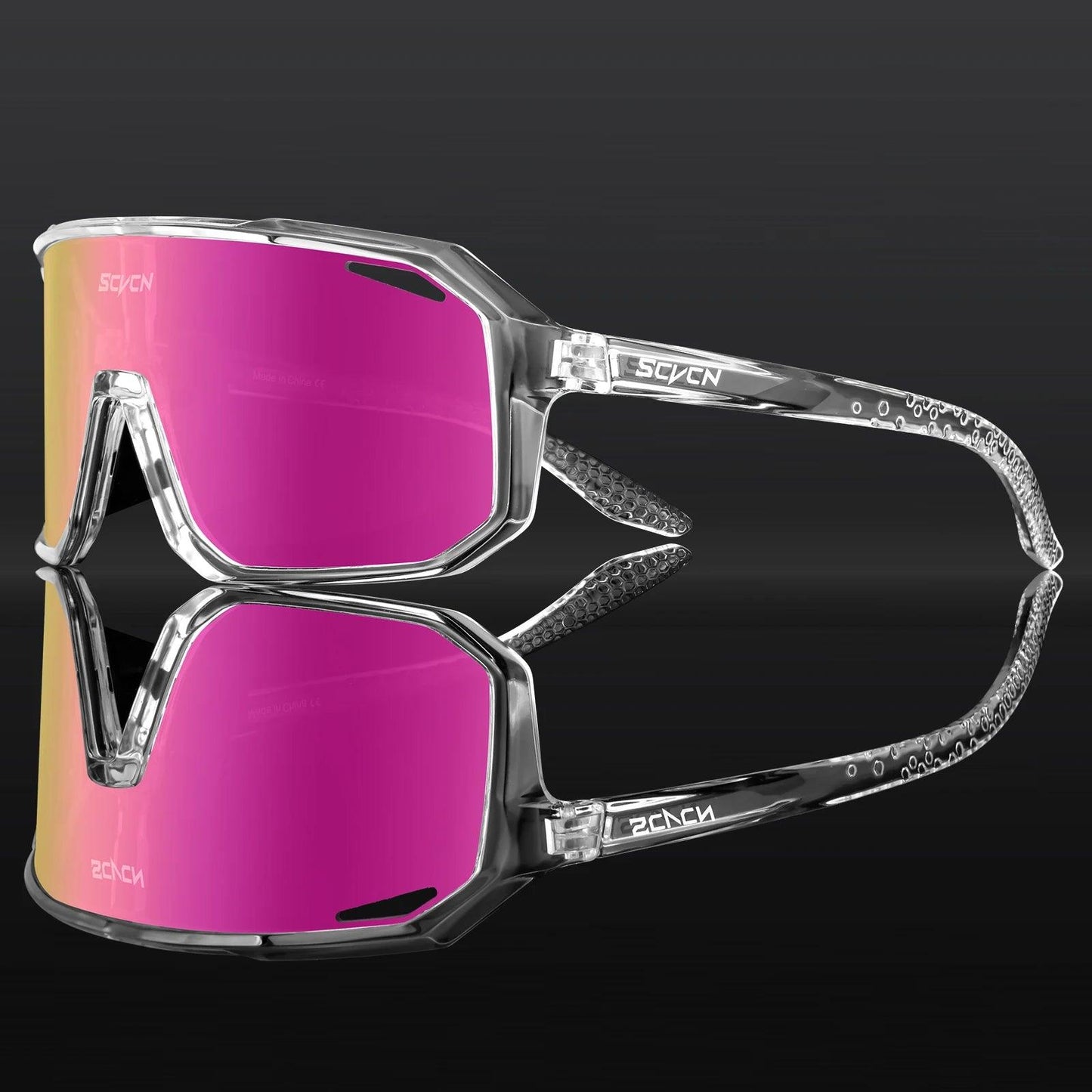 SCVCN Photochromic Cycling Sunglasses UV400 MTB Eyewear