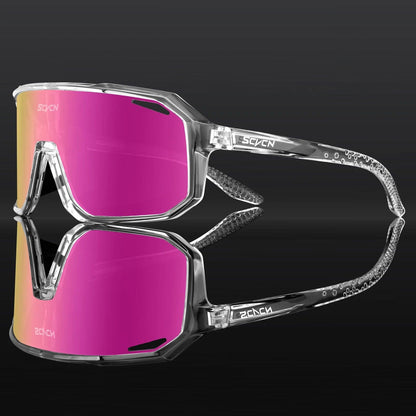 SCVCN Photochromic Cycling Sunglasses UV400 MTB Eyewear