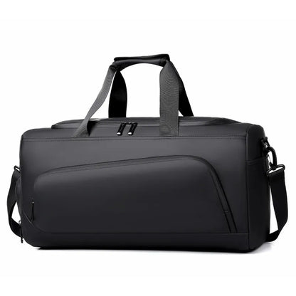 Sports Gym Bag, Large Capacity Handbag,Portable Travel Duffel Bag, Multi-compartment with Shoes Storage,Perfect for Vacation,Gym
