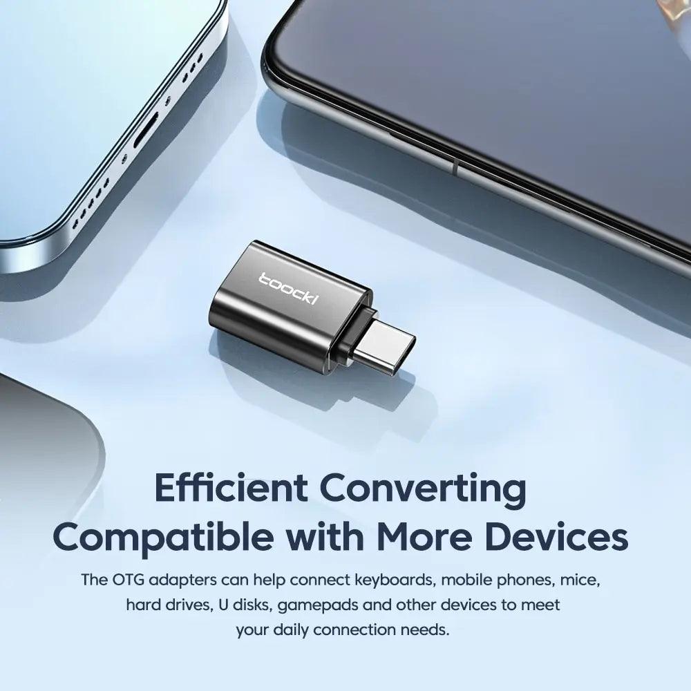 USB 3.0 OTG Type-C to USB Adapter High-Speed Data Converter