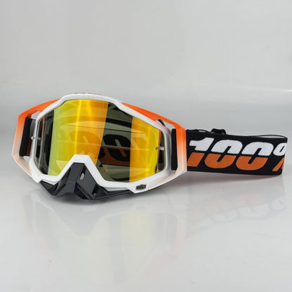 Motorcycle Goggles-Premium Off-Road Riding Glasses for All Helmets Anti-Scratch UV400 Cross-Border Outdoor Sports Gear