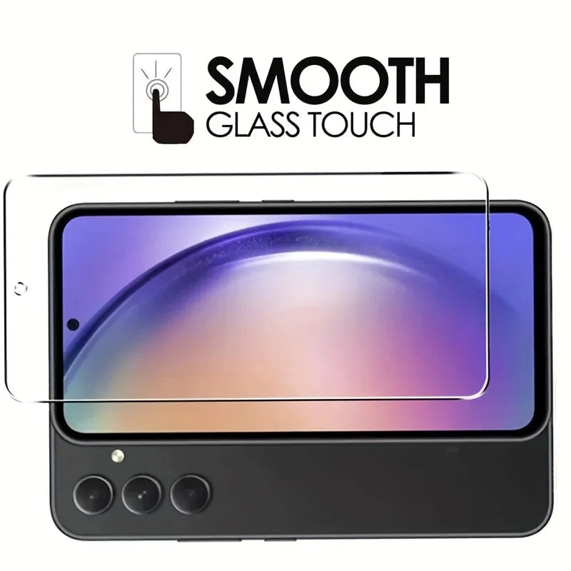 5pcs High Hardness Tempered Glass Screens for Samsung for galaxy A Series (A56, A55, A54, 5G, A51, A52, A52s, A53, 5G, A36, A35)