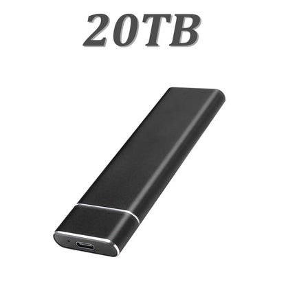 8TB external storage disk USB 3.1 portable solid state drive 128TB large capacity SSD, truly sufficient for laptops/MAC/PC