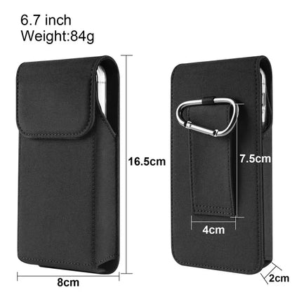 For Samsung S26 S25 S24 S23 S22Plus S26 Ultra S26 FE Smart phone Case Belt Clip Holster Nylon Cloth Bag Flip Cover Phone Pouch