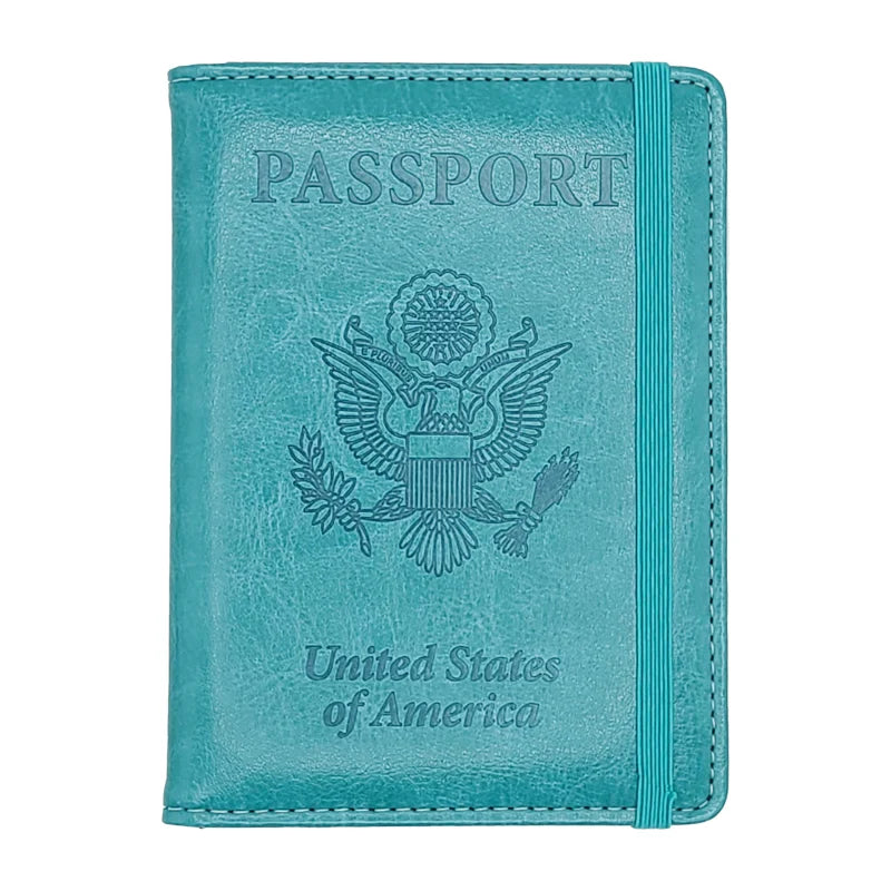 Passport Holder for Travel, Rfid Passport Cover Case, Passport Wallet Women Travel Essentials Accessories Document Organizer