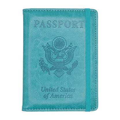 Passport Holder for Travel, Rfid Passport Cover Case, Passport Wallet Women Travel Essentials Accessories Document Organizer