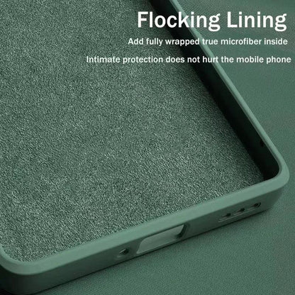 Liquid Silicone Ring Holder Case for Samsung Galaxy