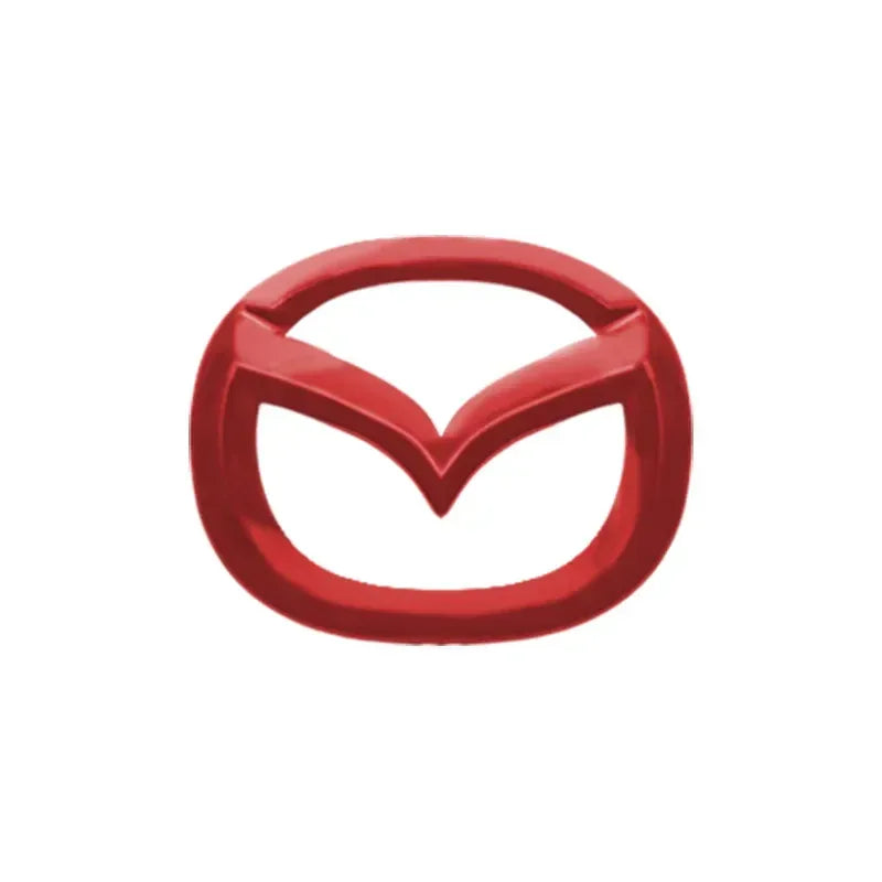 Car Steering Wheel Emblem Sticker Badge Decals for Mazda 3 6 2 Atenza Demio Axela CX-5 CX-3 CX4 MX5 CX30 Decoration Accessories - Urbizia