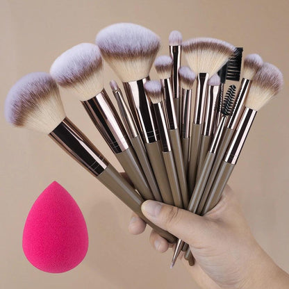 Professional Makeup Brush Set for Face & Eye Makeup