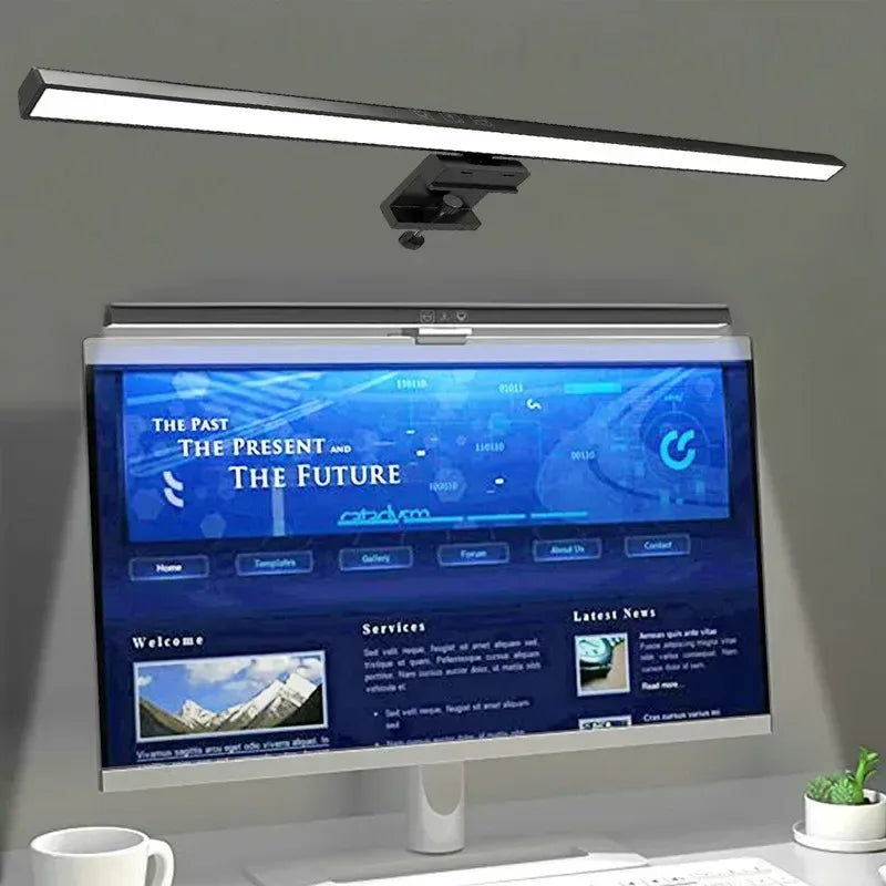 LED Desk Lamp Monitor Light Bar PC Computer Dimmable Screen Light 33cm 50cm Office Study Reading Hanging Table Lamp USB Powered - Urbizia