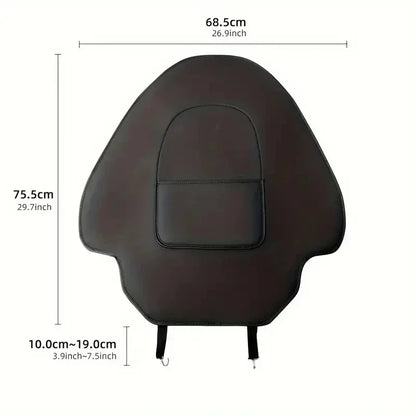 Car Seat Back Protective Mat For Tesla Model 3 / Y Full Seat Anti Kick Pad Leather Anti Scratch Protector Mats Car Accessories - Urbizia